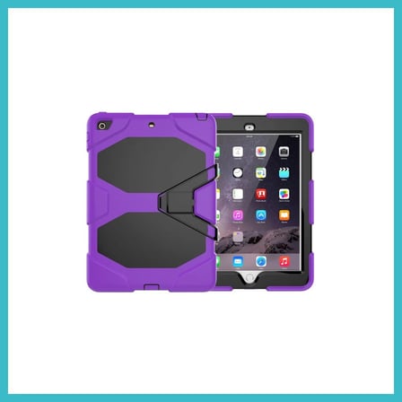 DEFNE STORE iPad 5 Air 9.7 Kılıf Griffin Tablet Kapak - Mor DFNBEZ