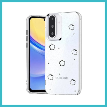DEFNE STORE Samsung Galaxy A36 Uyumlu Fiyonk Desenli Kapak - Desen 2 DFNBEZ
