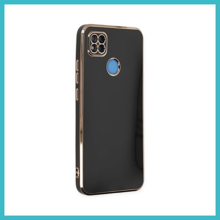 DEFNE STORE Redmi 9C Uyumlu Kılıf Volet Silikon - Siyah DFNBEZ