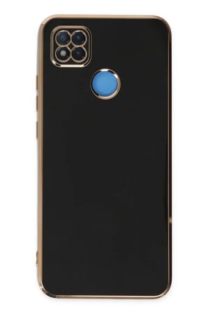 DEFNE STORE Redmi 9C Uyumlu Kılıf Volet Silikon - Siyah DFNBEZ