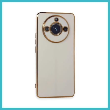 DEFNE STORE Realme 11 Pro Uyumlu Kılıf Volet Silikon - Beyaz DFNBEZ