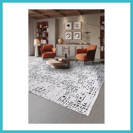 DEFNE STORE YoudayHomeCollection LUXİA model halı Robot Süpürgeye Uyumlu · EBAT: 100X100 DFNBEZ