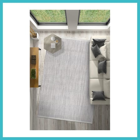 DEFNE STORE YoudayHomeCollection TUNA model halı Robot Süpürgeye Uyumlu · EBAT: 160X160 DFNBEZ