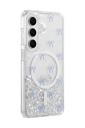 DEFNE STORE Onegif Samsung Galaxy S26 Uyumlu Misk Simli Magsafe Kapak - Desen 3 DFNBEZ