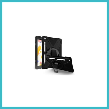 DEFNE STORE iPad Air 11 (2024) Kılıf Amazing Tablet Kapak - Siyah DFNBEZ