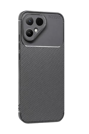 DEFNE STORE Tecno Pova Curve 2 5G Auto Focus Karbon Kapak - Gri DFNBEZ