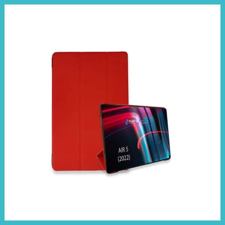 DEFNE STORE iPad Air 5 (2022) Kılıf Tablet Smart Kılıf - Kırmızı DFNBEZ
