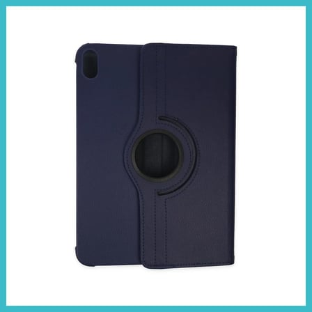 DEFNE STORE iPad 2025 10.9 10.Nesil (A16) Kılıf 360 Tablet Deri Kılıf - Lacivert DFNBEZ