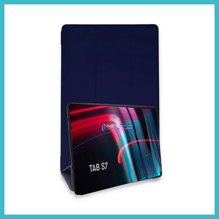 DEFNE STORE Samsung Galaxy T870 Tab S7 11 Kılıf Tablet Smart Kılıf - Lacivert DFNBEZ