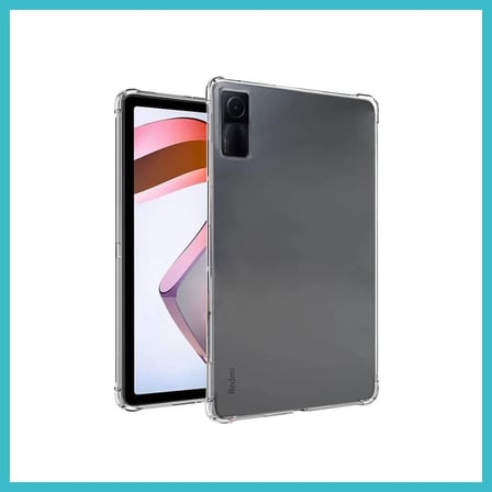 DEFNE STORE Redmi Pad SE Uyumlu Kılıf Anti Shock Tablet Silikon - Şeffaf DFNBEZ