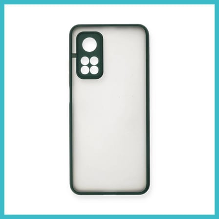 DEFNE STORE Mi 10T Uyumlu Kılıf Montreal Silikon Kapak - Yeşil DFNBEZ