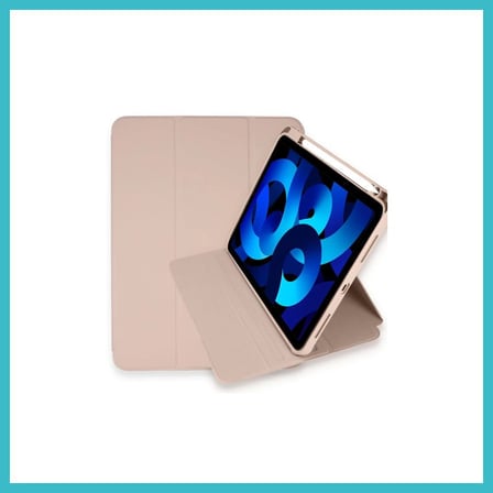 DEFNE STORE iPad Pro 11 (2021) Kılıf Starling 360 Kalemlikli Tablet Kılıf - Rose Gold DFNBEZ