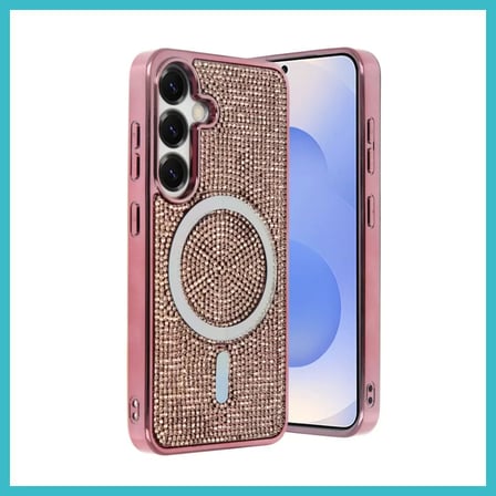 DEFNE STORE Joko Samsung Galaxy S24 Uyumlu Helen Magsafe Kapak - Pembe DFNBEZ