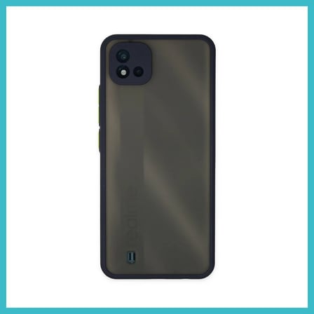 DEFNE STORE Realme C11 2021 Uyumlu Kılıf Montreal Silikon Kapak - Lacivert DFNBEZ