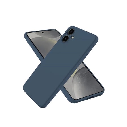 DEFNE STORE Samsung Galaxy A06 Uyumlu Kılıf First Silikon - Lacivert DFNBEZ