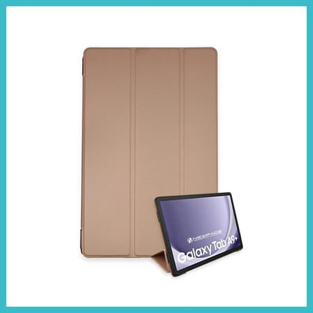 DEFNE STORE Samsung Galaxy Tab A9 Plus Kılıf Tablet Smart Kılıf - Rose Gold DFNBEZ