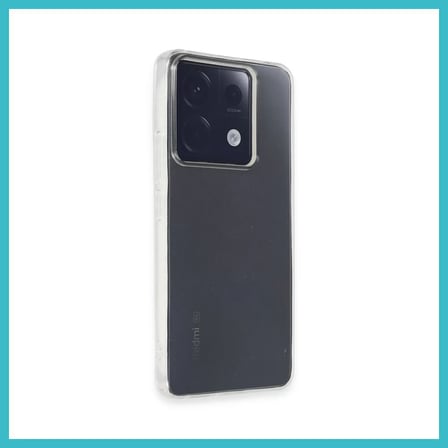 DEFNE STORE Poco X6 Uyumlu Kılıf Lüx Şeffaf Silikon DFNBEZ