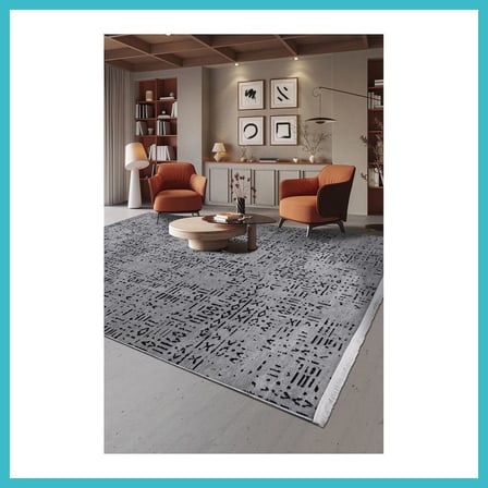 DEFNE STORE YoudayHomeCollection LUXİA Model Oturma Odası Halısı · EBAT: 80X80 DFNBEZ
