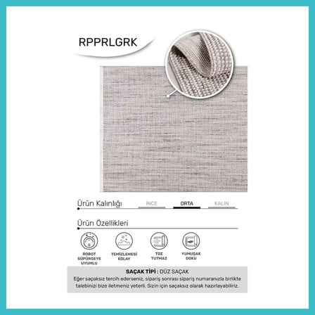 DEFNE STORE YoudayHomeCollection PARLA Model Oturma Odası Halısı · EBAT: 80X80 DFNBEZ