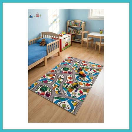 DEFNE STORE YoudayHomeCollection RugKids Halı Model Oturma Odası Halısı · EBAT: 100X100 DFNBEZ