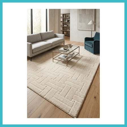 DEFNE STORE YoudayHomeCollection MODA Model Oturma Odası Halısı · EBAT: 80X100 DFNBEZ