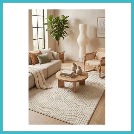 DEFNE STORE YoudayHomeCollection MODA Model Oturma Odası Halısı · EBAT: 80X100 DFNBEZ