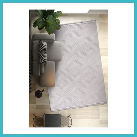 DEFNE STORE YoudayHomeCollection TİGANA Model Oturma Odası Halısı · EBAT: 80X80 DFNBEZ