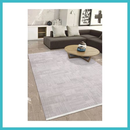 DEFNE STORE YoudayHomeCollection VİANORA Model Oturma Odası Halısı · EBAT: 80X80 DFNBEZ