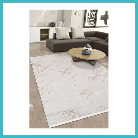 DEFNE STORE YoudayHomeCollection VİANORA Model Oturma Odası Halısı · EBAT: 80X80 DFNBEZ