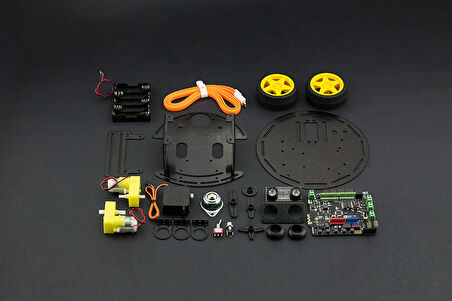 Dfrobot Turtle 2Wd Temel Arduino Robot Kiti - İos Uyumlu Standart