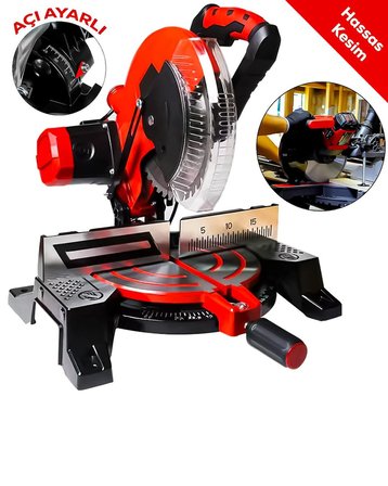 Maxstar DFS001 Gönye Kesme Makinesi Sağ-Sol 45 Derece Keser Açı Ayarlı