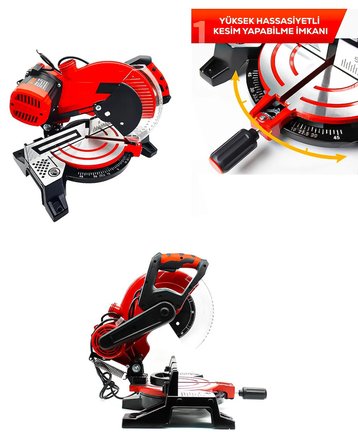 Maxstar DFS001 Gönye Kesme Makinesi Sağ-Sol 45 Derece Keser Açı Ayarlı