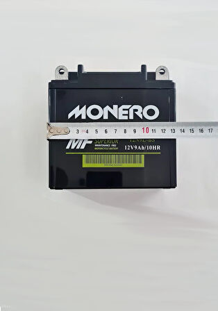 Monero Mondial 125 Drift L Z-ONE 150 Z-ONE S 180 12v 9a Dik Model Akü