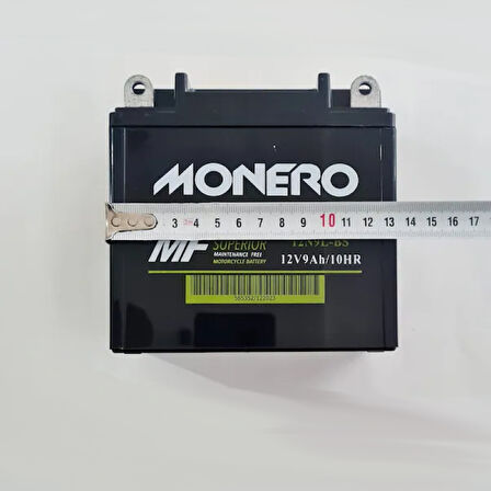 MONERO MOTOSİKLET AKÜSÜ 12V-9A  KN-MH DRİFT-ZAT