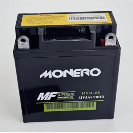 Monero  Lifan Tay 100 Glınt 100 Uyumlu 12v 5a Akü