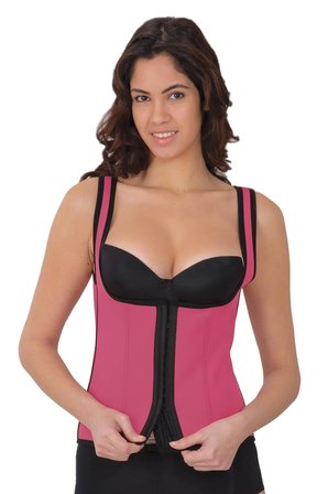 Arias Closet Gül Kurusu MI  Terletici Agraflı Göğsü Açık Atlet Korse