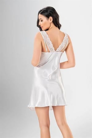 Arias Closet  li Kısa Sabahlık Takımı Desenli