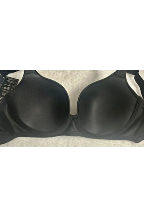 Işıltılı Askılı Bra Foam Cup 8830 Siyah