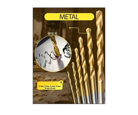 Matkap Ucu Seti- Beton Metal Ahşap Matkap Ucu Drill Bits Set 16 lı SET