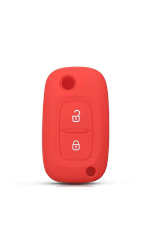 Renault Clio Megane Kangoo Modus Uyumlu Silikon Anahtar Koruma Kılıfı 2.Resime Bakınız