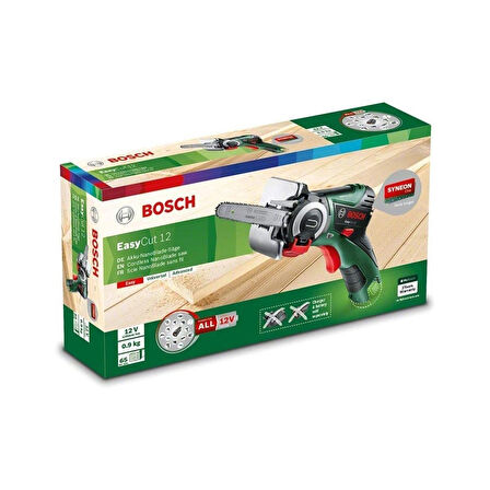 BOSCH EASYCUT 12 V 2 Ah TEK BATARYALI ŞARJLI Dal Budama Testeresi