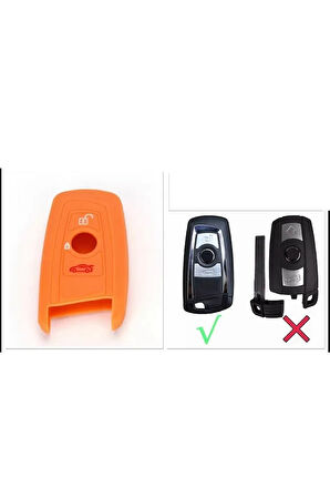 Bmw 1 3 5 7 Serisi X1 X3 X4 X5 F10 F15 F16 F20 F30 F18 F25 M3 M4 Silikon Anahtar Koruma Kılıfı