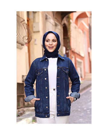 Kot Ceket- Koyu Mavi Koyu Mavi-1234