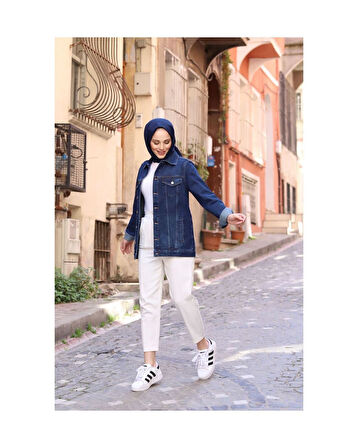 Kot Ceket- Koyu Mavi Koyu Mavi-1234