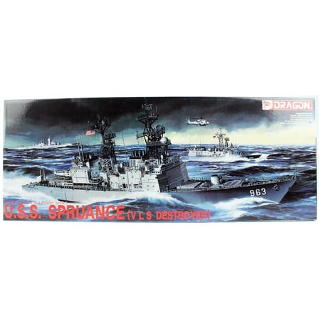 Dragon 1006, 1/350 USS Spruance DD-963 Destroyeri Maketi