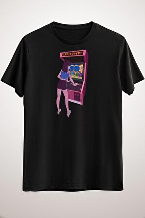 Erkek Siyah At The Arcade