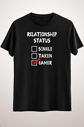Erkek Siyah Relationship Status Gamer