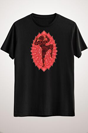 Erkek Siyah Muay Thai Fighter