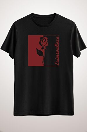 Erkek Siyah Crimsonroze Classic Logo