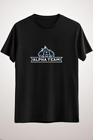 Erkek Siyah Alpha Team